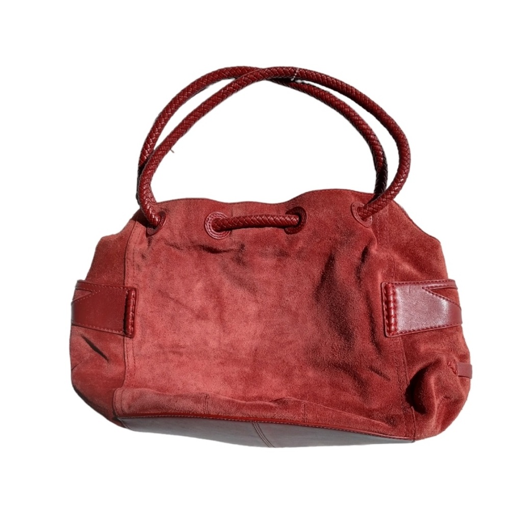 Cole Haan “Denny” Bag in Red Suede - Picture 10 of 10